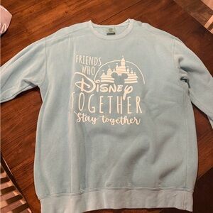 Disney Light Green Comfort Colors Crewneck